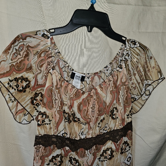 Womens printed blouse - Picture 5 of 7